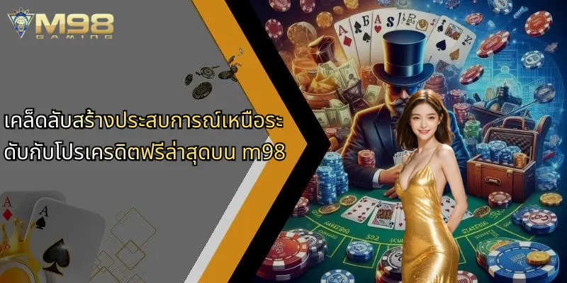 เคล็ดลับสร้างประสบการณ์เหนือระดับกับโปรเครดิตฟรีล่าสุดบน m98