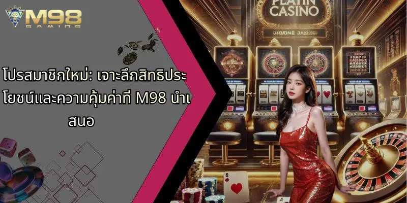 โปรสมาชิกใหม่: เจาะลึกสิทธิประโยชน์และความคุ้มค่าที่ M98 นำเสนอ 1 โปรสมาชิกใหม่-เจาะลึกสิทธิประโยชน์และความคุ้มค่าที่-m98-นำเสนอ